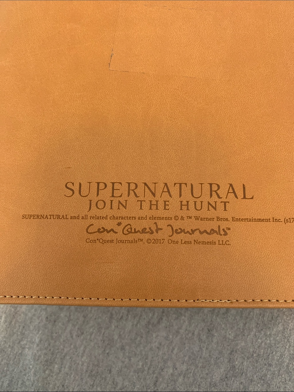 Supernatural join the hunt binder notebook